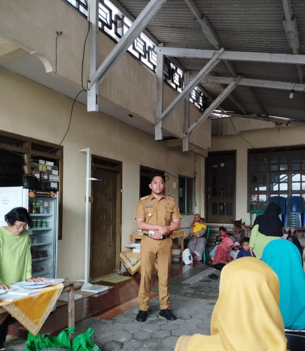 KUNJUNGAN TP-PKK KOTA MAGELANG KE POSYANDU RW 07 DALAM RANGKA PEMANTAUAN STATUD GIZI BALITA TAHUN 2025